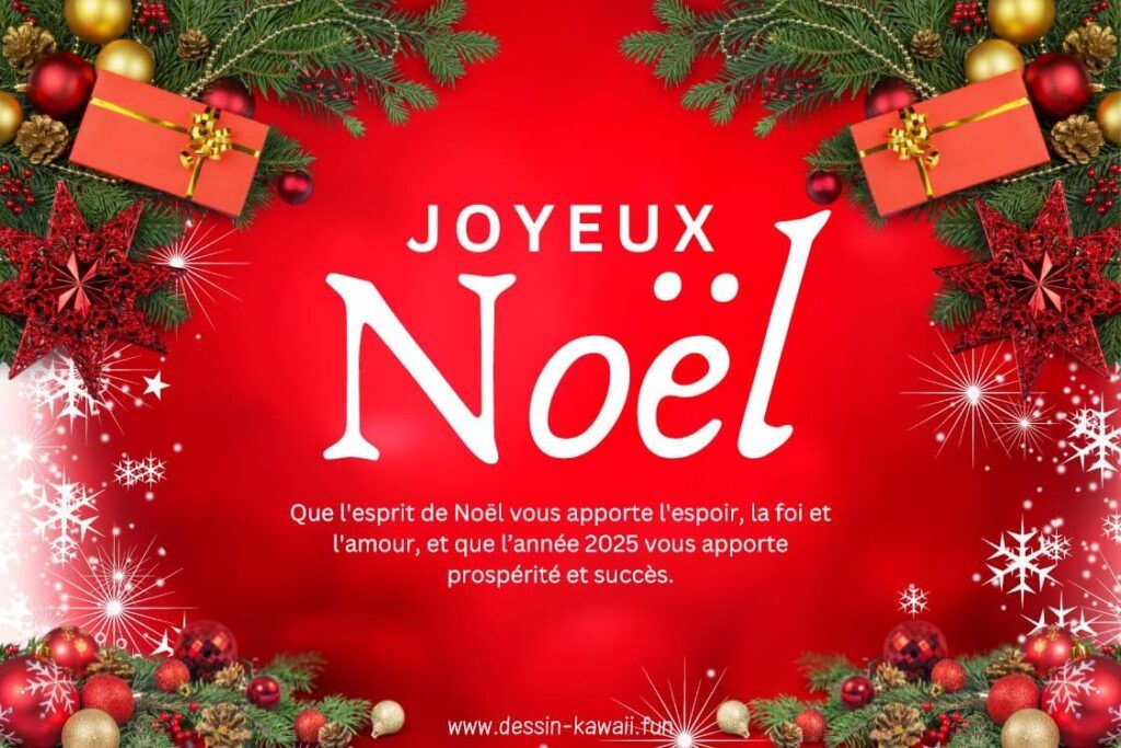 Joyeuses fêtes de Noël et de fin d'année 